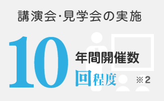 講演会・イベント回数